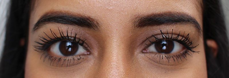 Eyebrow, Eyelash, Eye, Face, Skin, Organ, Eye shadow, Cosmetics, Close-up, Mascara, 