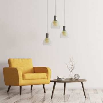 Furniture, Yellow, Room, Lighting, Table, Lamp, Light fixture, Interior design, Floor, Wall, 