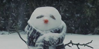 Snowman, Snow, Winter, Art, 