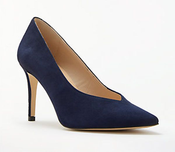 High heels, Footwear, Court shoe, Basic pump, Blue, Leather, Shoe, Electric blue, Suede, 