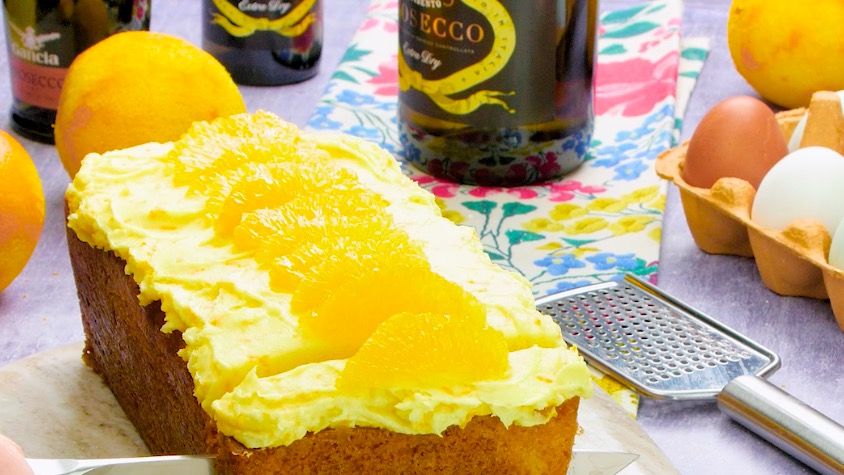 preview for Prosecco and orange loaf cake