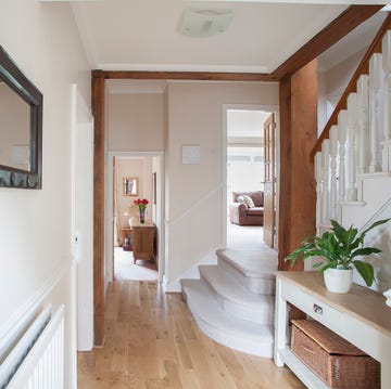 how to organise and declutter your hallway