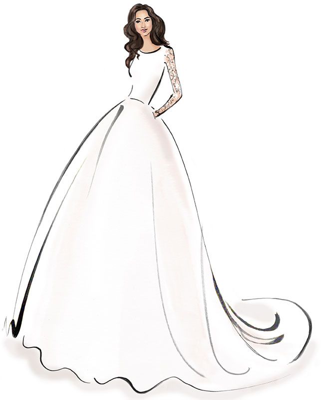 Gown, Dress, Clothing, Bridal party dress, Wedding dress, Bride, Bridal clothing, Bridal accessory, A-line, Fashion, 