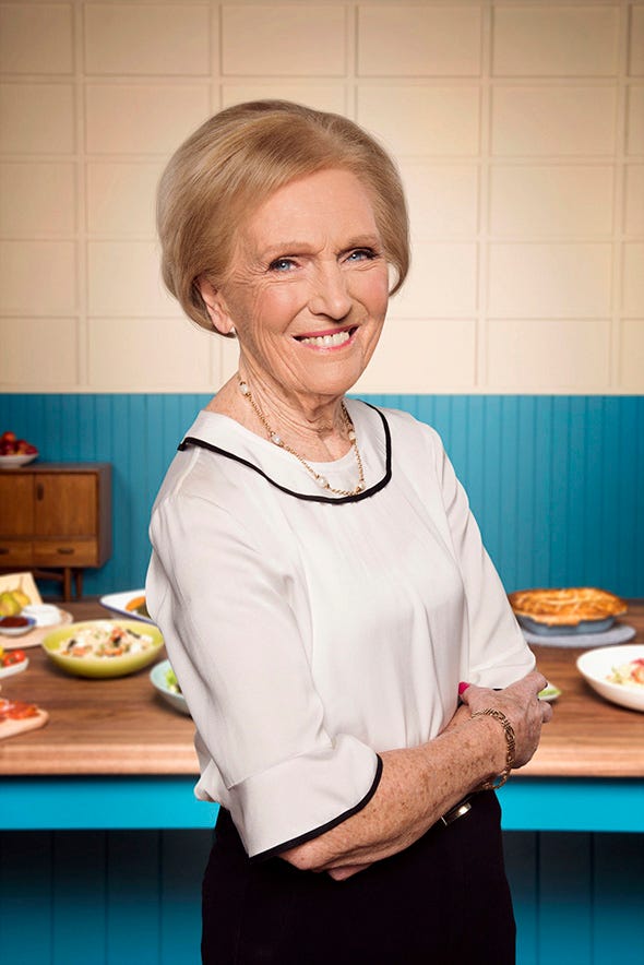 Mary Berry's style evolution - A look at the fashion of Britain's Best