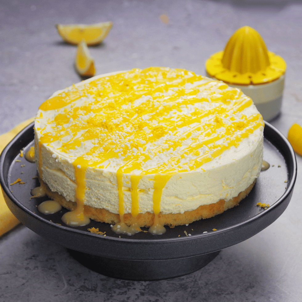 lemon drizzle cheesecake