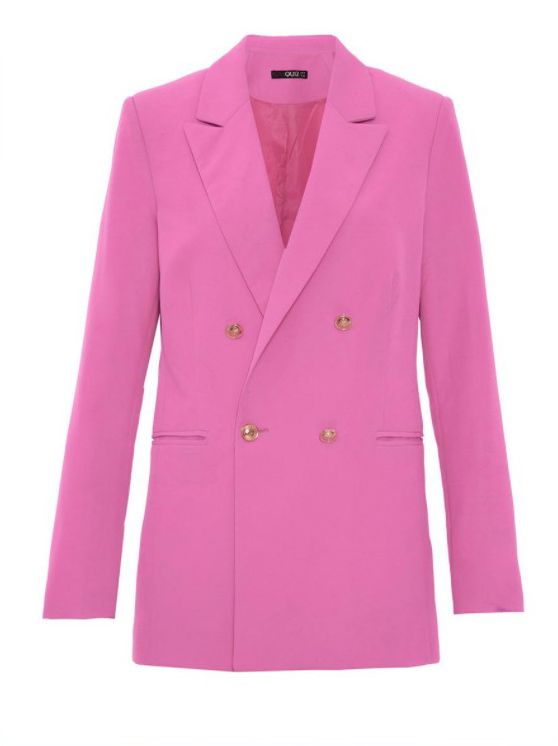 Quiz pink coat best sale