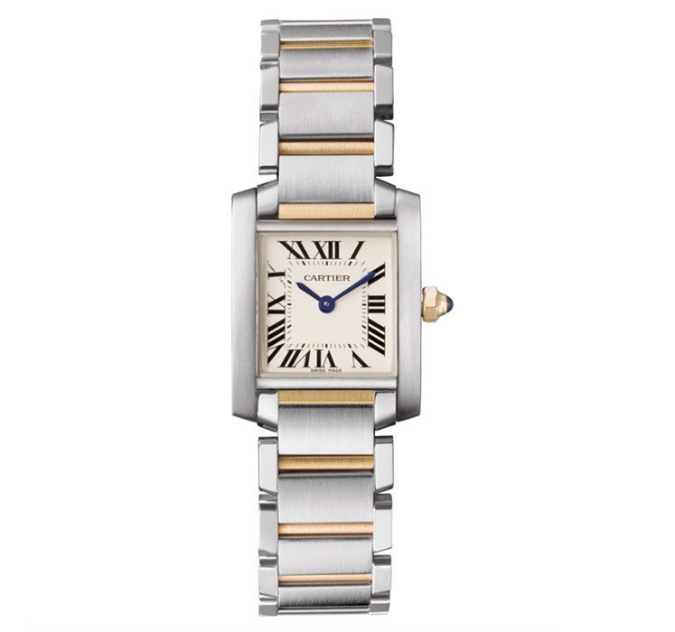 Watch, Analog watch, Watch accessory, Fashion accessory, Jewellery, Rectangle, Strap, Silver, Brand, Material property, 