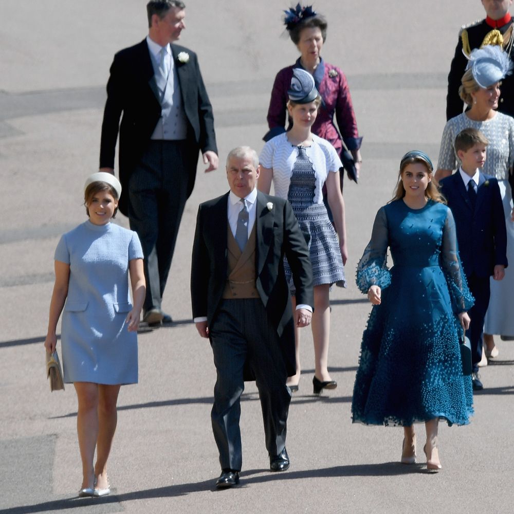 Royal wedding Princess Beatrice and Eugenie opted for low key hats