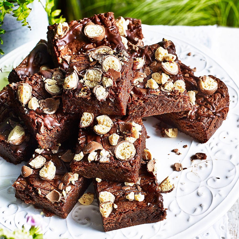 Malteser brownies