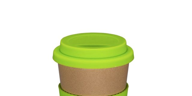 Green, Drinkware, Cup, Lid, Coffee cup sleeve, Tumbler, Cup, Tableware, Plastic, 