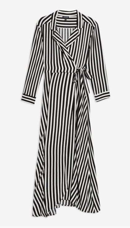 Clothing, Day dress, White, Dress, Sleeve, Cover-up, Collar, Robe, Black-and-white, Pattern, 