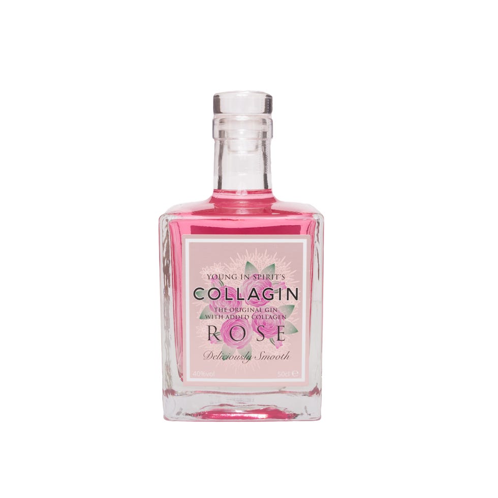 Pink, Liqueur, Drink, Alcoholic beverage, Liquid, Distilled beverage, Glass bottle, Bottle, Fluid, 