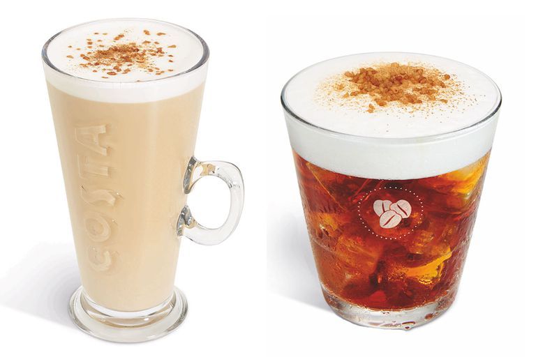Drink, Food, Latte macchiato, Non-alcoholic beverage, Ingredient, Frappé coffee, Coffee, Cuisine, Iced coffee, Cappuccino, 