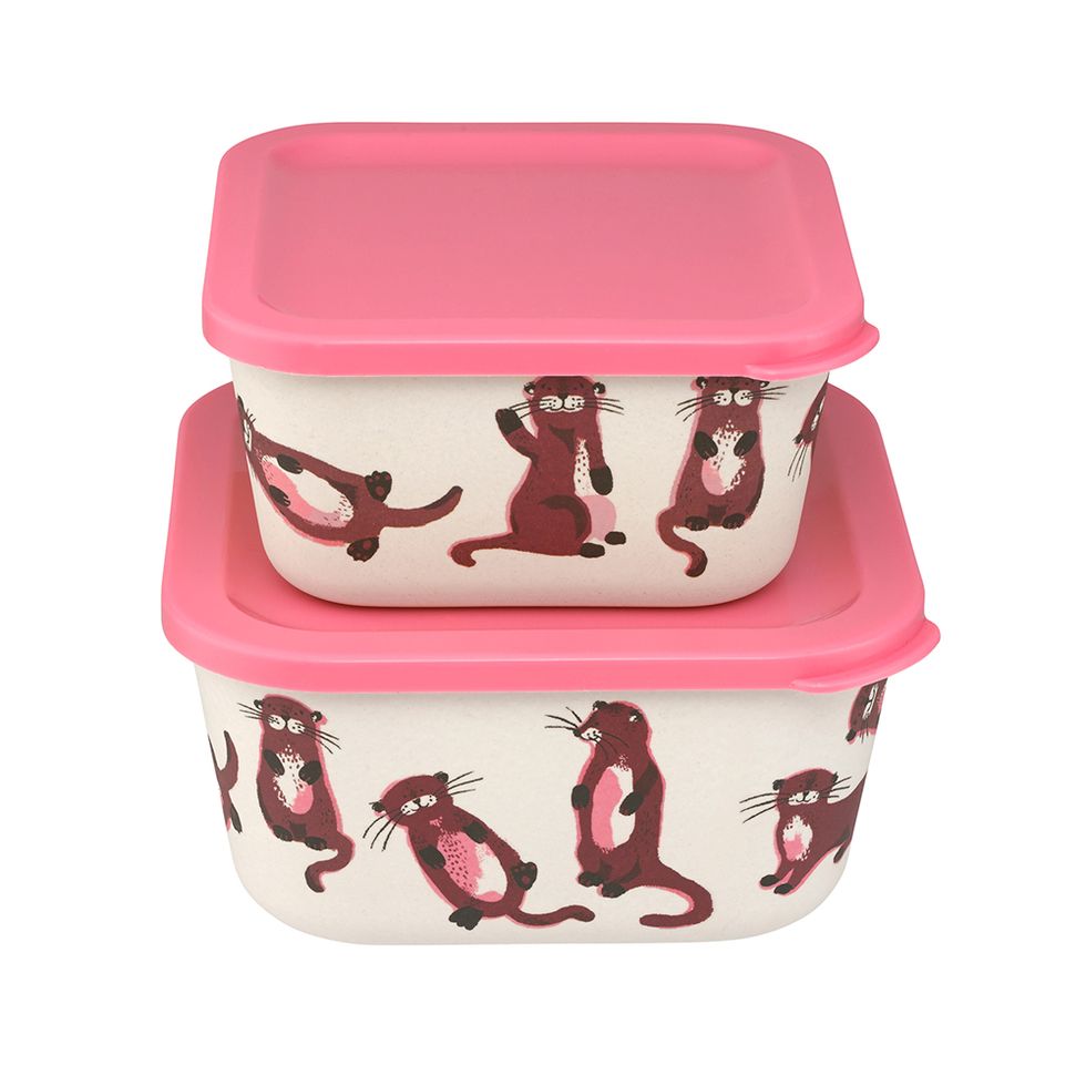 Pink, Food storage containers, Plastic, Home accessories, Metal, Tableware, 