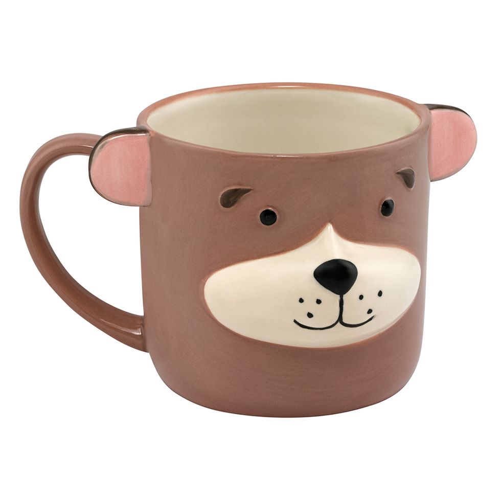 Mug, Coffee cup, Drinkware, Cup, Tableware, Cup, Serveware, Teacup, Ceramic, Bear, 