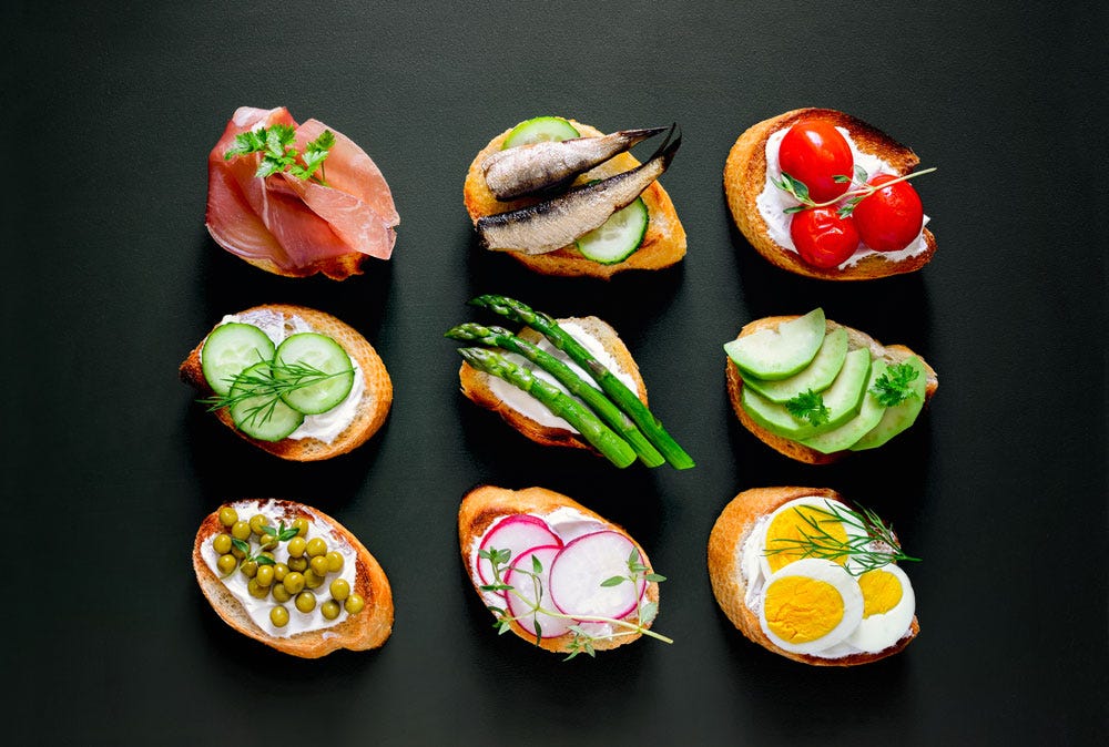 3. Canapés