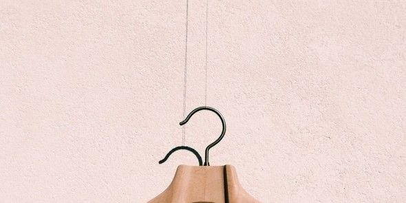 Clothes hanger, Wood, Hand, Home accessories, 