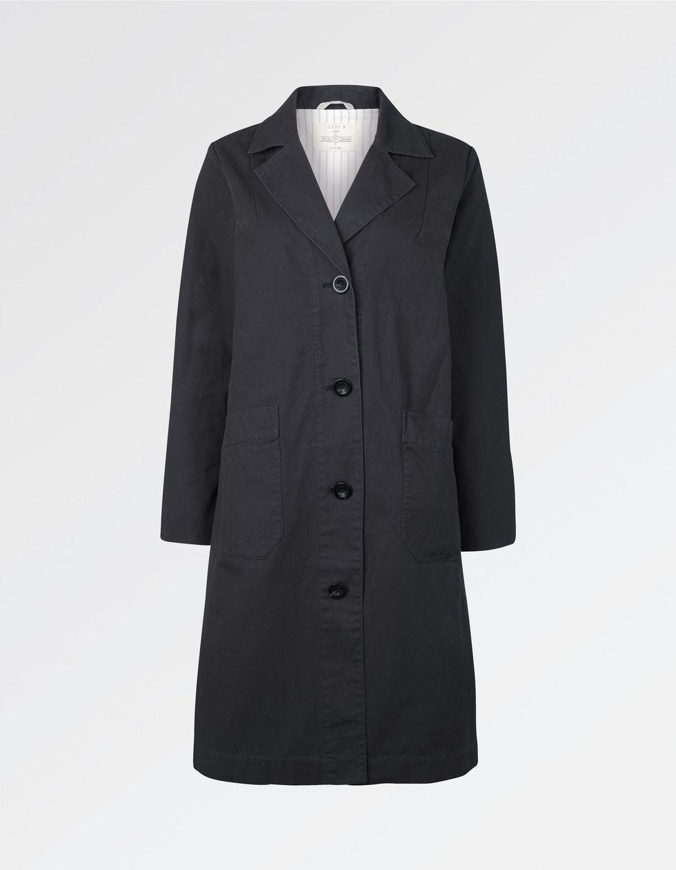 Clothing, Coat, Outerwear, Overcoat, Trench coat, Sleeve, Collar, Jacket, Button, 