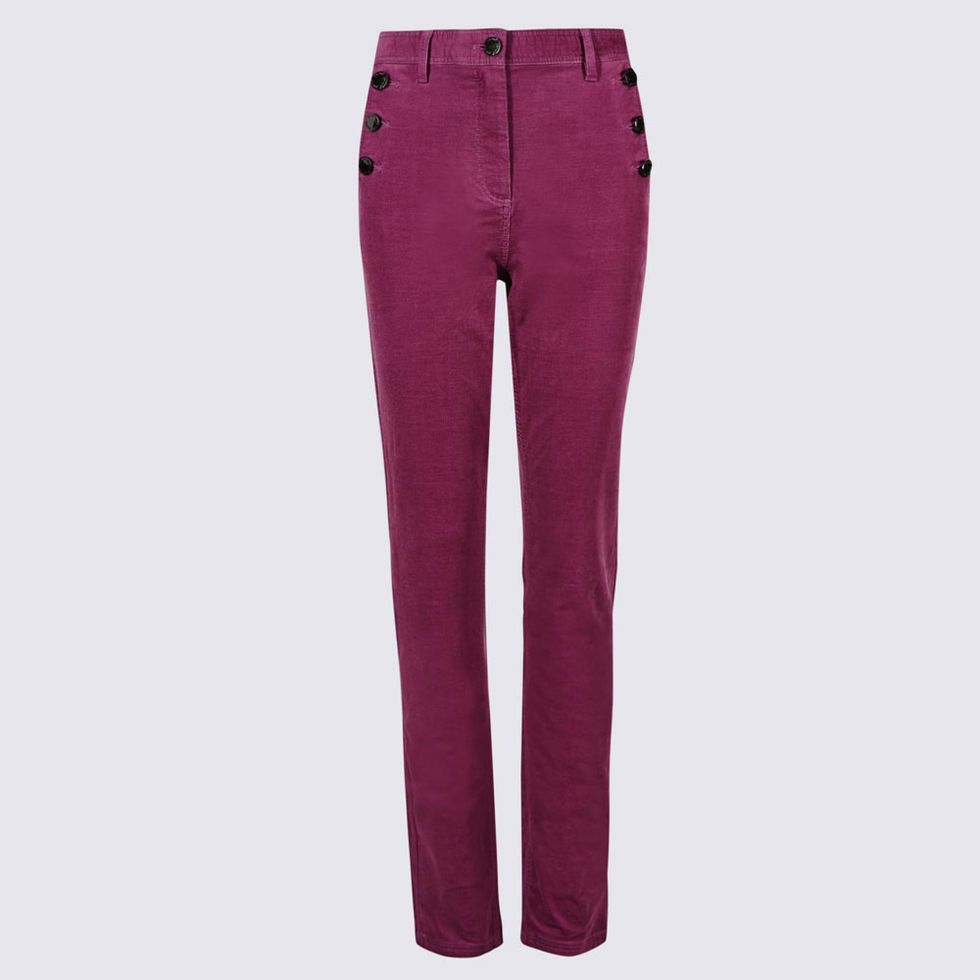 Clothing, Jeans, Violet, Purple, Denim, Pocket, Trousers, Pink, Active pants, Waist, 