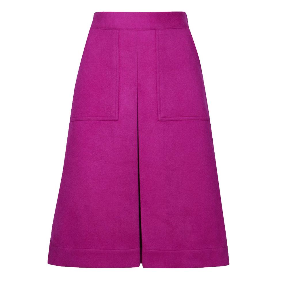 Clothing, Magenta, Purple, Pink, A-line, Violet, Fashion, Pencil skirt, Skort, Tennis skirt, 