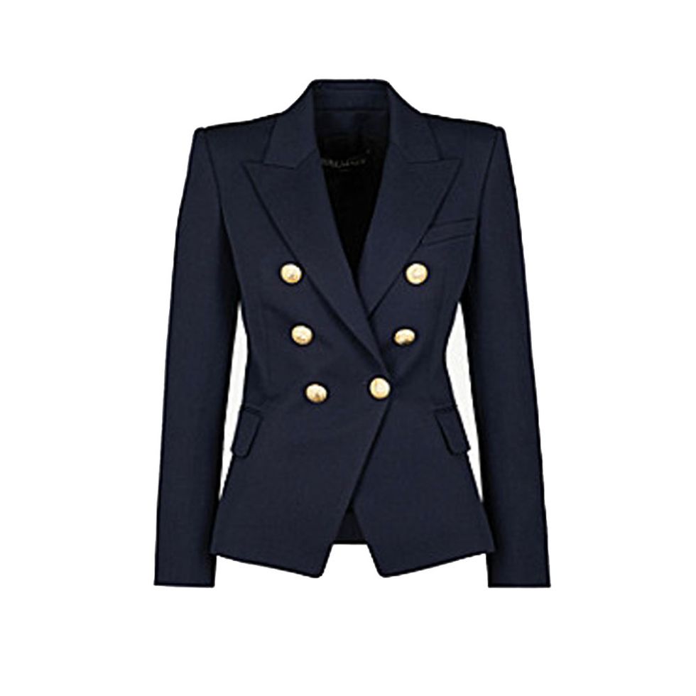 Clothing, Outerwear, Blazer, Jacket, Suit, Formal wear, Sleeve, Button, Top, Coat, 