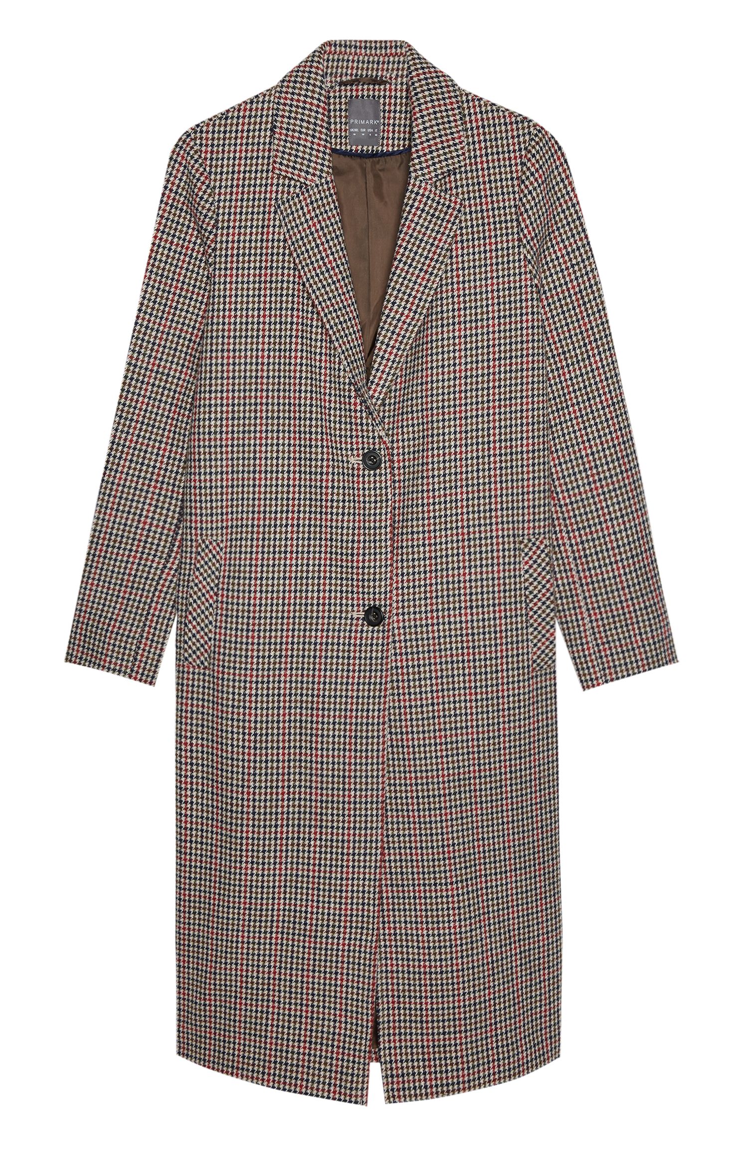 Primark crombie coat store