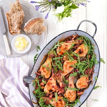 Maple chicken tray bake