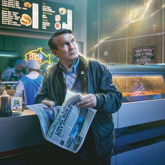 Denim, Publication, Reading, Public transport, Paper, 
