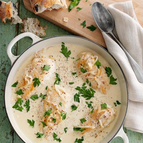 creamy cider chicken