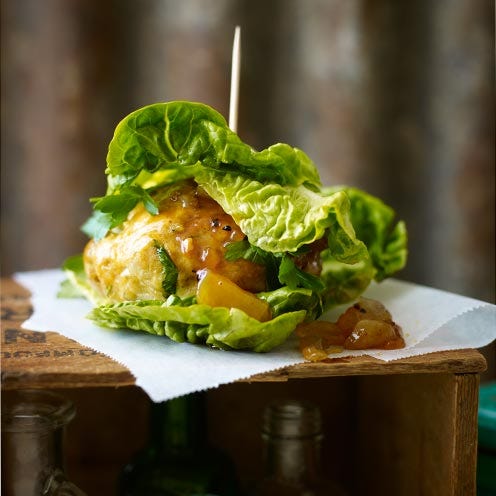 curried turkey burger