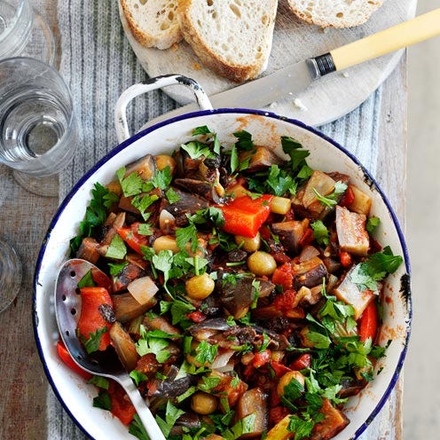 rich aubergine stew