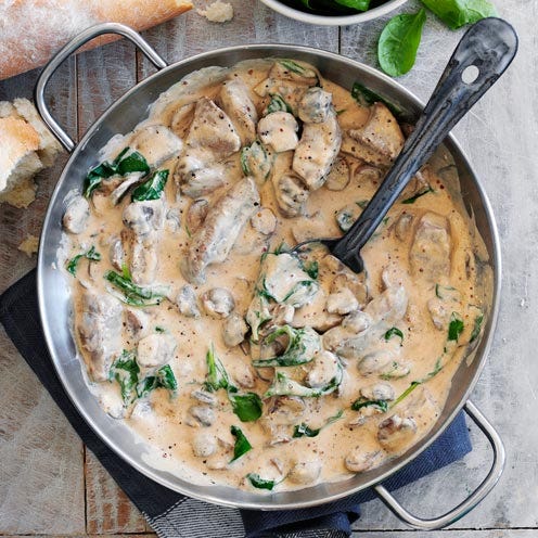 Liver Stroganoff