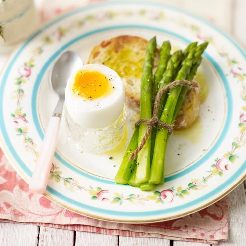 best egg recipes duck eggs with asparagus