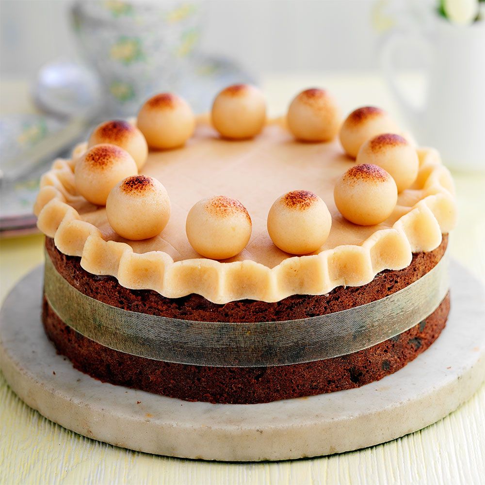 Easter simnel cake recipe | BBC Good Food