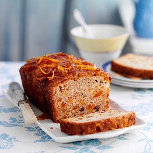 Apricot and Almond Loaf Cake - With Love Kitty