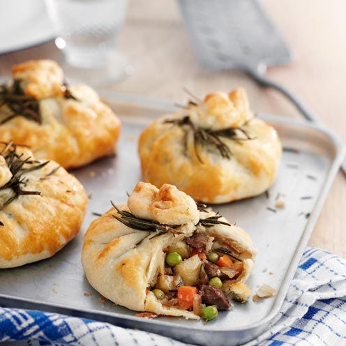 beef pasty moneybags