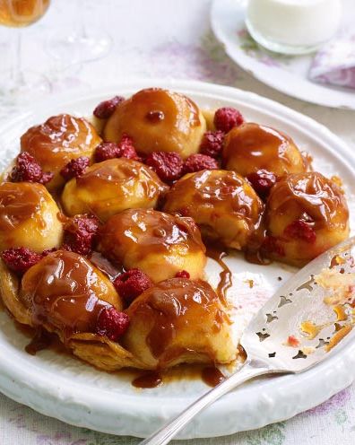 best apple recipes apple and raspberry tarte tatin