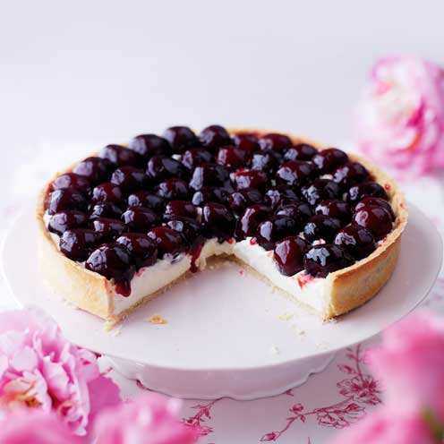 Cherry and Almond Tart