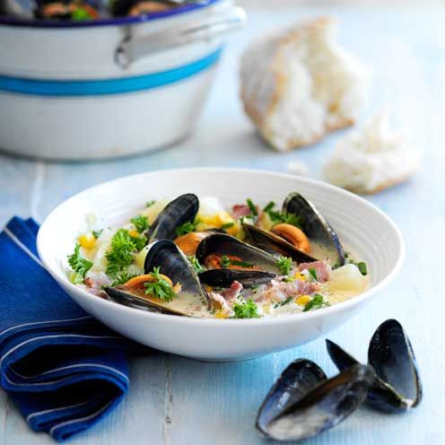 quick dinner ideas mussel chowder