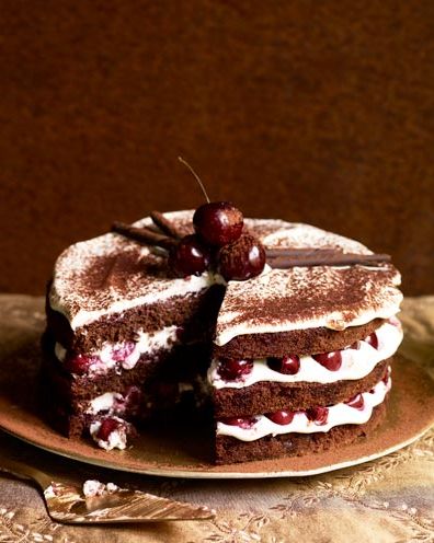 black forest gateau cake recipe
