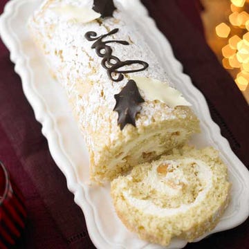 best yule log recipes snowy yule log