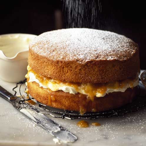Apricot Cake Recipe With White Wine-Soaked Apricots