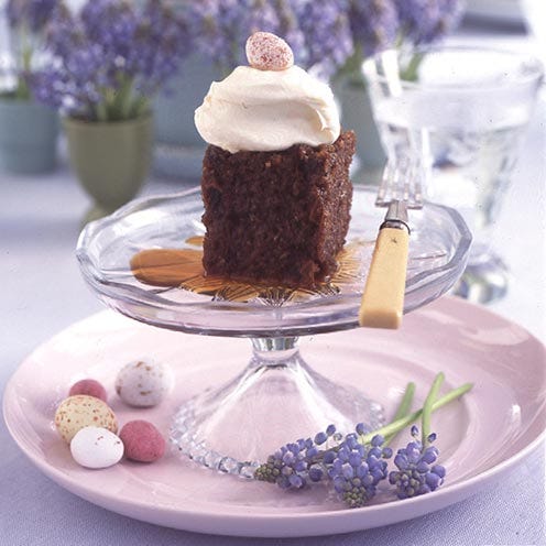 Spiced Carrot and Walnut Pudding