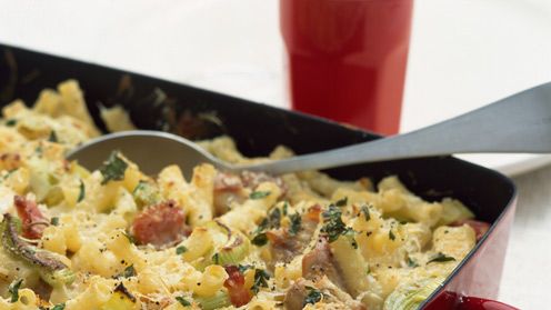 preview for Chicken, bacon and leek pasta bake