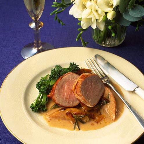 Roast pork fillet