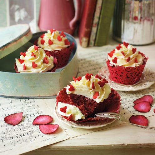 red velvet cupcakes