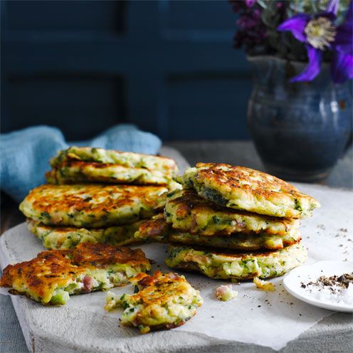 best courgette recipes courgette and bacon fritters