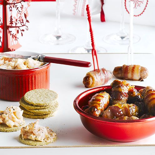 best christmas side dishes sticky pigs in blankets