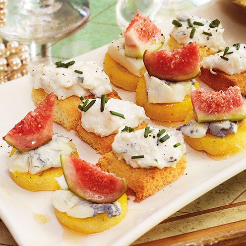 Polenta bites recipe