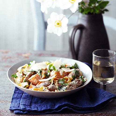 pumpkin recipes pumpkin and pork pasta